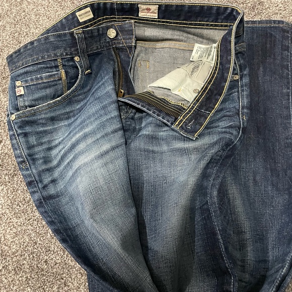 AG Matchbox washed denim. - Picture 2 of 2